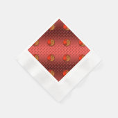 Serviette En Papier Tigre de Bois (Coin)