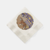 Serviette En Papier Tigre et dragon (Coin)