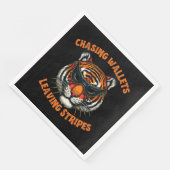Serviette En Papier Tigre voleur (Coin)