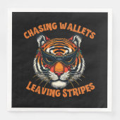 Serviette En Papier Tigre voleur (Devant)