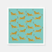 Serviette En Papier Tigres (Devant)