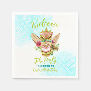 Serviette En Papier Tiki