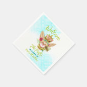 Serviette En Papier Tiki (Coin)