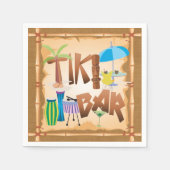 Serviette En Papier Tiki Bar (Devant)