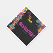 Serviette En Papier Tiki Heure Anniversaire (Coin)