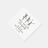 Serviette En Papier Till Death Do Us Party Bachelorette Weekend (Coin)