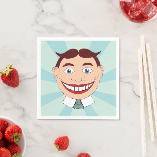 Serviette En Papier Tilly Napkin (En situation)