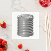 Serviette En Papier Tin Can Paper Napkins