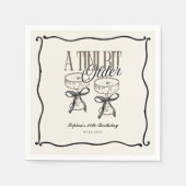 Serviette En Papier Tini Bit Plus Ancien Espresso Martini Quirky Napki (Devant)