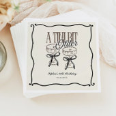 Serviette En Papier Tini Bit Plus Ancien Espresso Martini Quirky Napki