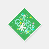 Serviette En Papier Tinsel & Glow (Coin)