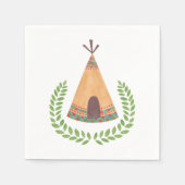 Serviette En Papier Tipi (Devant)