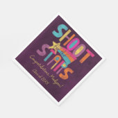 Serviette En Papier Tir pour la fête de graduation des étoiles (Coin)