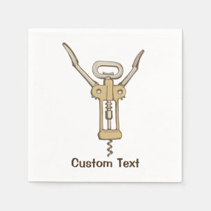 Serviette En Papier Tire-bouchon