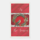 Serviette En Papier Tis Season Paper Guest Towel (Devant)