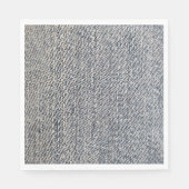 Serviette En Papier Tissu Jeans (Devant)