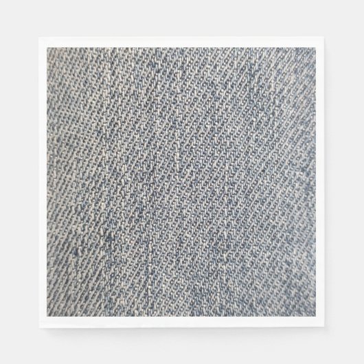 Serviette En Papier Tissu Jeans (Devant)