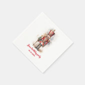 Serviette En Papier Titre : Nutcracker Red Magical Birthday Party (Coin)