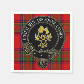 Serviette En Papier Toast écossais ou vos serviettes de texte (Devant)