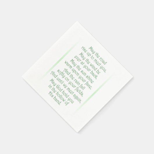 Serviette En Papier Toast irlandais (Coin)