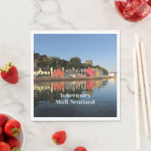 Serviette En Papier Tobermory, Mull, Écosse (En situation)