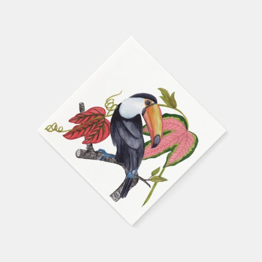 Serviette En Papier Toco Toucan (Coin)