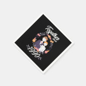 Serviette En Papier Together Since (Coin)