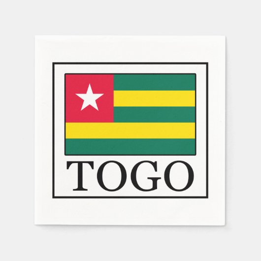 Serviette En Papier Togo (Devant)
