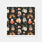 Serviette En Papier TOKYO CHOWTIME Chow (Devant)
