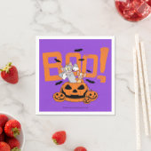 Serviette En Papier Tom & Jerry | Happy Halloween Boo (En situation)