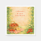 Serviette En Papier Tomate de jardin rustique (Devant)