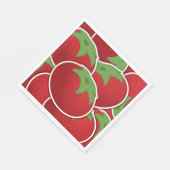 Serviette En Papier Tomate funky (Coin)