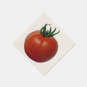 Serviette En Papier Tomate mûrie à la vigne (Coin)
