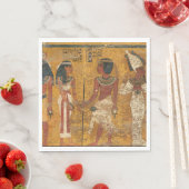 Serviette En Papier Tombeau de Toutankhamon, Mur du Nord (En situation)