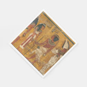 Serviette En Papier Tombeau de Toutankhamon, Mur du Nord (Coin)