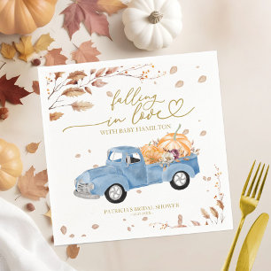 Serviette En Papier Tomber amoureux Baby Shower de bébé