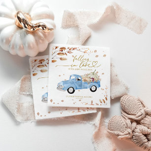 Serviette En Papier Tomber Amoureux Fête de Naissance Garçon