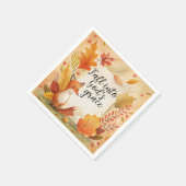 Serviette En Papier Tomber dans la grâce de Dieu (Coin)