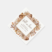 Serviette En Papier Tombez amoureux (Coin)