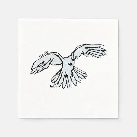 Serviette En Papier Tommy Memorial Napkins (Devant)