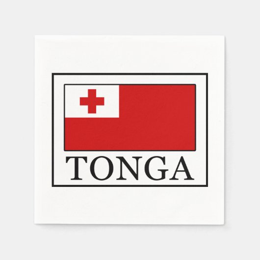 Serviette En Papier Tonga (Devant)