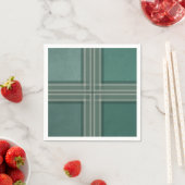 Serviette En Papier Tons verts (En situation)
