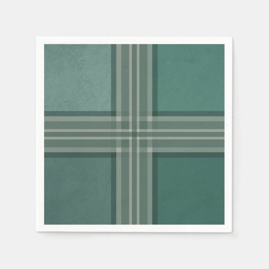 Serviette En Papier Tons verts (Devant)