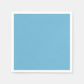 Serviette En Papier Tonton en treillis bleu Jean Basketweet (Devant)