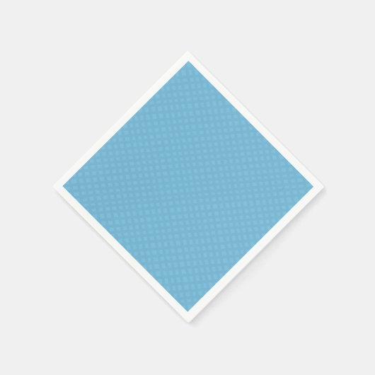 Serviette En Papier Tonton en treillis bleu Jean Basketweet (Coin)