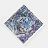Serviette En Papier Toony Tiger bleu (Coin)