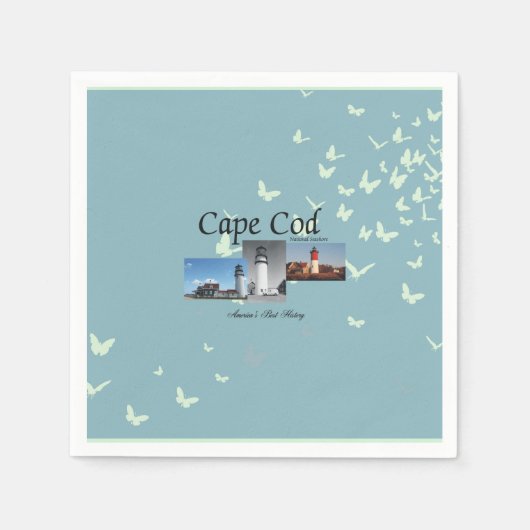 Serviette En Papier TOP Cape Cod Napkins (Devant)