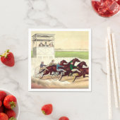 Serviette En Papier TOP Horse Racing Life (En situation)