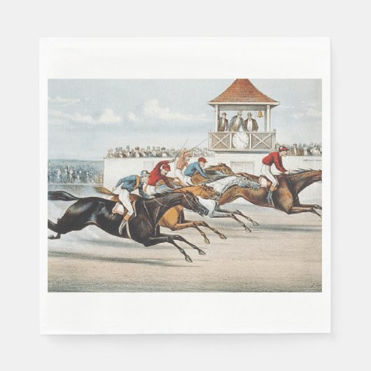 Serviette En Papier TOP Race to Victory (Devant)