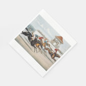 Serviette En Papier TOP Race to Victory (Coin)